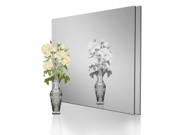 1mm Ayna Pleksi Gümüş - Yapışkanlı 60x40 Cm ( 1 Parça ) - Thumbnail