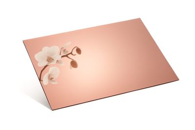  - 1mm Ayna Pleksi Rose Gold - Yapışkanlı 81x61 Cm