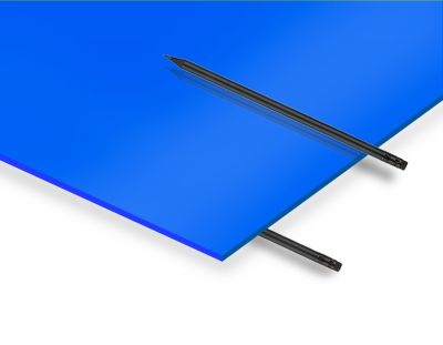  - 2.8 mm Mavi Renkli Pleksiglas 67x100cm