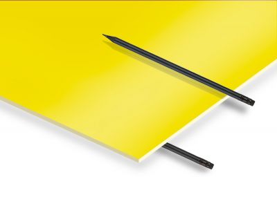  - 2.8 mm Sarı Renkli Pleksiglas 67x100cm