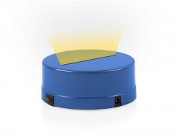3D Gece Lamba Kaidesi - Mavi - Led Rengi - Sarı - Thumbnail