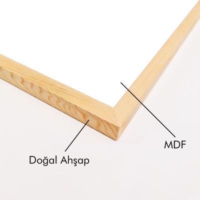 50x35 Ahşap Çerçeve 5 Li Paket - 2