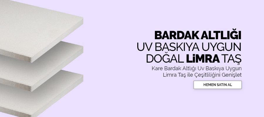 Uv Baskıya Uygun Bardak Altlığı