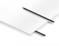 Acrylic Plexiglass White (810 mm x 610 mm) Thickness (2.8 mm) - Thumbnail