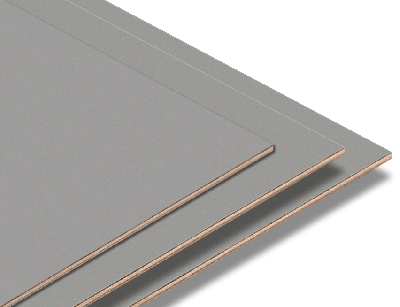 StarWood - Antrasti Gri Tek Yüz Boyalı 2.7mm Mdf - 85x70cm (6 Parça)