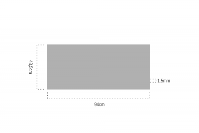 Bambu Papel 1.5mm 94x43,5 Cm - 2
