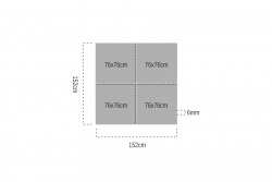 Birch Plywood (760 mm x 760 mm) Thickness (6 mm) - Thumbnail