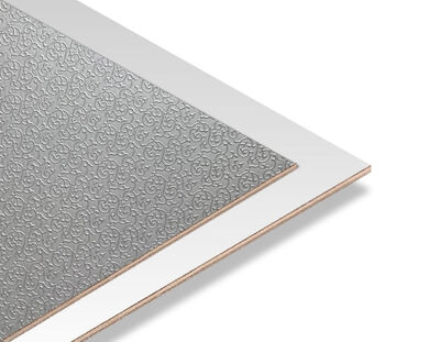  - Brode Gümüş - Gümüş Yaldız Mdf - 85x68 cm (1 Parça)