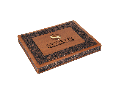 Brode Patterned Faux Leather - Copper - 7