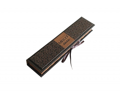 Brode Patterned Faux Leather - Copper - 3