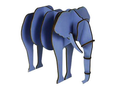Double Sided Blue Colored MDF (1050 mm x 850 mm) Thickness (2.7 mm) - 3