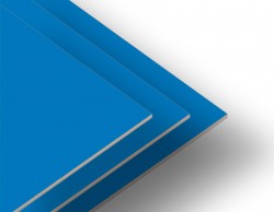 Double Sided Blue Colored MDF (1050 mm x 850 mm) Thickness (2.7 mm) - Thumbnail