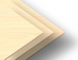 Double Sided Maple Colored MDF (1050 mm x 850 mm) Thickness (2.7 mm) - Thumbnail