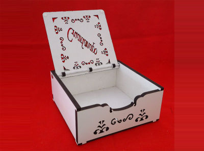 Double Sided Pink Colored MDF (520 mm x 850 mm) Thickness (2.7 mm) - 6