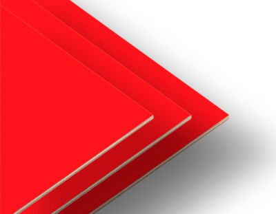 StarWood - Double Sided Red Colored MDF (1050 mm x 850 mm) Thickness (2.7 mm)