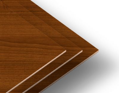 StarWood - Double Sided Walnut Colored MDF (1050 mm x 850 mm) Thickness (2.7 mm)