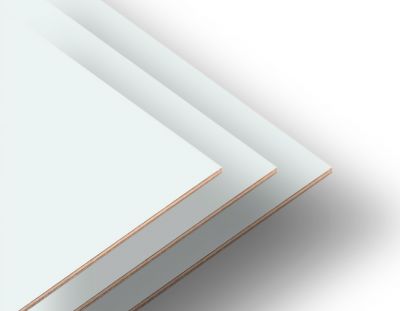 StarWood - Double Sided White Colored MDF (1050 mm x 850 mm) Thickness (2.7 mm)