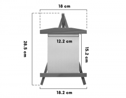 Gift Laser Engraving Wooden Easel 18X28 Cm - Thumbnail