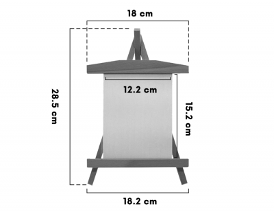 Gift Laser Engraving Wooden Easel 18X28 Cm - 3