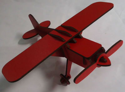 Kırmızı Çift Yüz Boyalı 2.7mm Mdf - 105x70 Cm (4 Parça) - 6