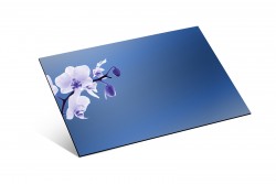 Mirror ACRYLIC PLEXIGLASS Blue (810 mm x 610 mm) Thickness (1.8 mm) - Thumbnail