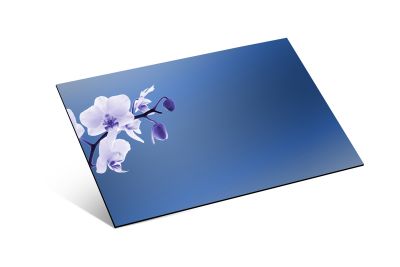  - Mirror ACRYLIC PLEXIGLASS Blue (810 mm x 610 mm) Thickness (1.8 mm)
