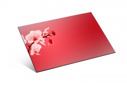 Mirror ACRYLIC PLEXIGLASS Red (810 mm x 610 mm) Thickness (1.8 mm) - Thumbnail