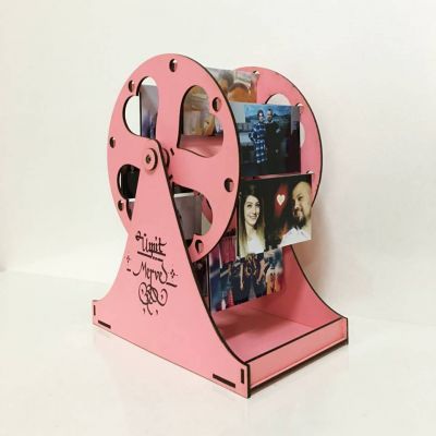 Pembe Çift Yüz Boyalı 2.7mm Mdf - 85x70 Cm (6 Parça) - 3