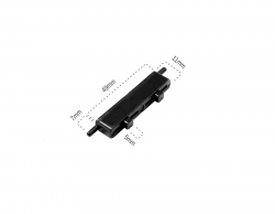 Rubber Hinge Black - Thumbnail