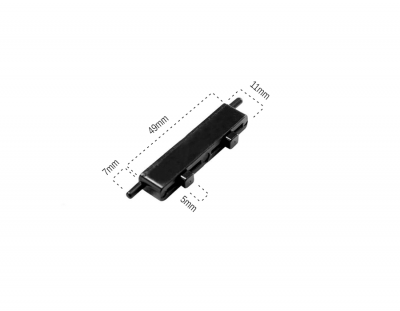 Rubber Hinge Black - 2