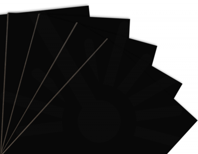  - Siyah Tek Yüz Mdf 2.7 mm 30x40 Cm ( 1 Parça )