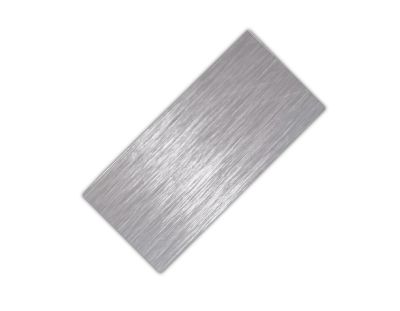  - Sublimasyon Metal Levha Fırçalı Gümüş 30x60 cm - 0,45 mm