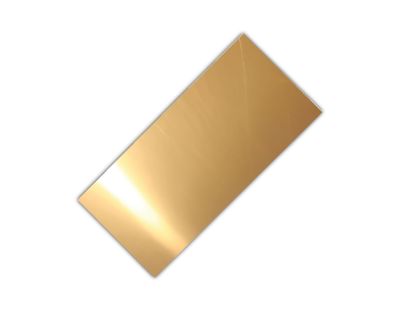  - Sublimasyon Metal Levha Koyu Ayna Altın 30x60 cm - 0,45 mm