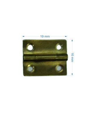 Tavla Menteşesi - Küçük Boy 19mm - Gold - 2